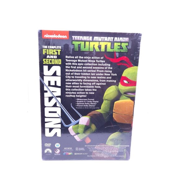 Teenage Mutant Ninja Turtles DVD Complete Set Season 1 & 2 Nickelodeon - Picture 5 of 9